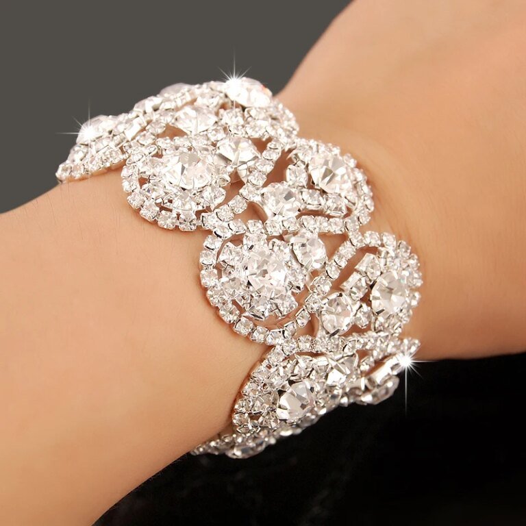 Nouveaux Bracelets à breloques en argent 925 AAAAA pour femmes, bijoux de luxe en cristal Zircon, pour fiançailles et mariage - AliExpress 36