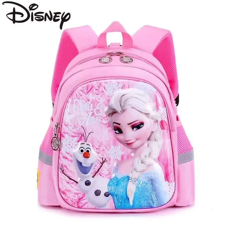 Sac à Dos d'École de Maternelle Disney pour Enfant Fille et Garçon, Cartable de Dessin Animé Elsa, la Reine des Neiges - AliExpress