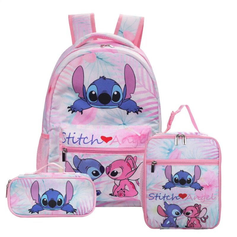 Sac d'école primaire Stitch pour enfants, sac à dos de dessin animé Kawaii, sac à dos Anime pour garçons et filles - AliExpress 26